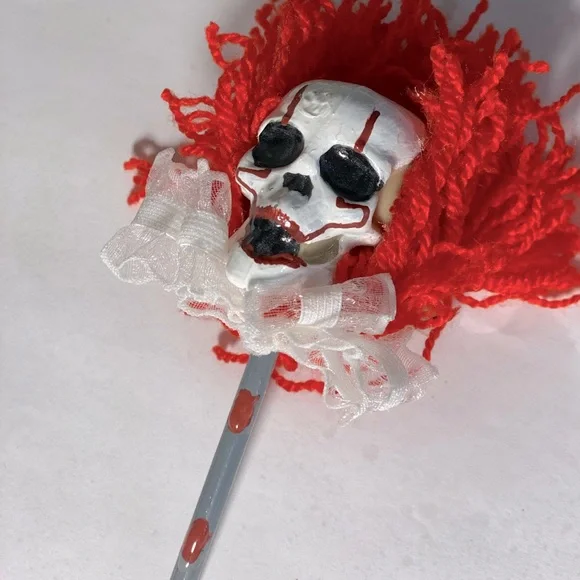 Halloween Pennywise Inspired Doll W/Costume Rattler Georgie Scary/Freak Signed! - Picture 3 of 7